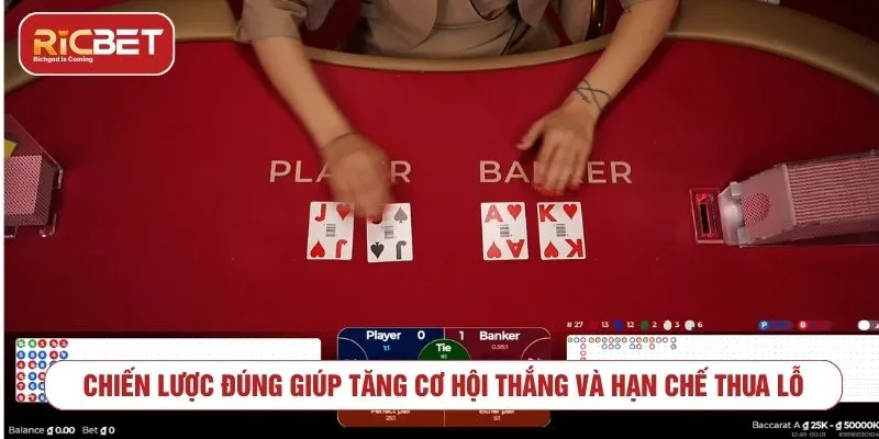 Live Baccarat RICBET - Luật Chơi Và Cách Cược Cơ Bản Những sai lầm cần tránh khi chơi live baccarat