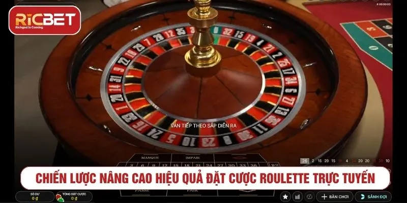 Roulette Trực Tuyến RICBET - Luật Chơi Và Lưu Ý Quản Lý Vốn Lưu ý khi áp dụng chiến thuật roulette trực tuyến